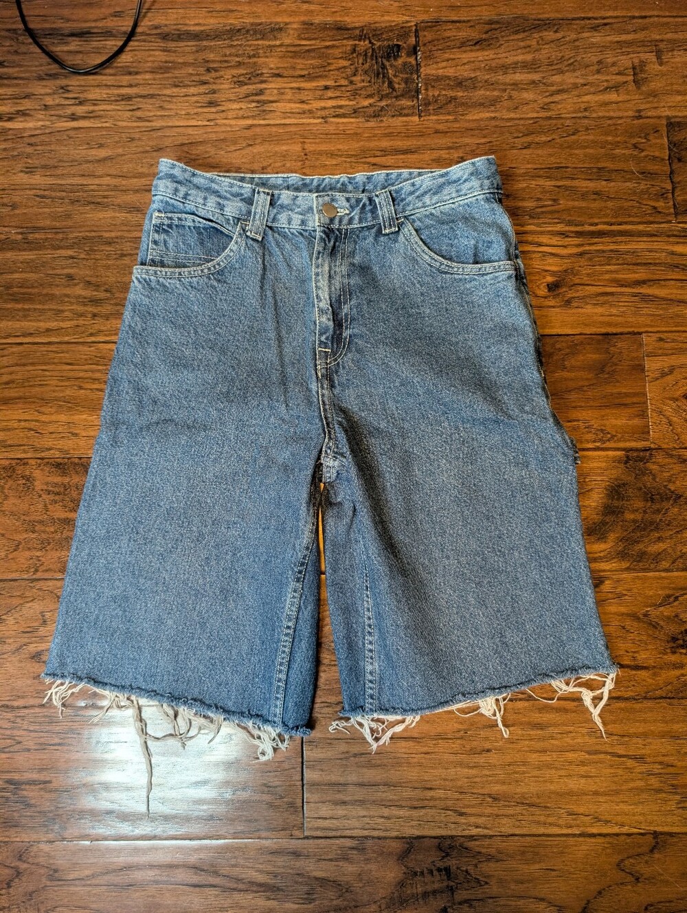 Dr. Denim Jean Cargo Long Shorts Jorts Size S/30
